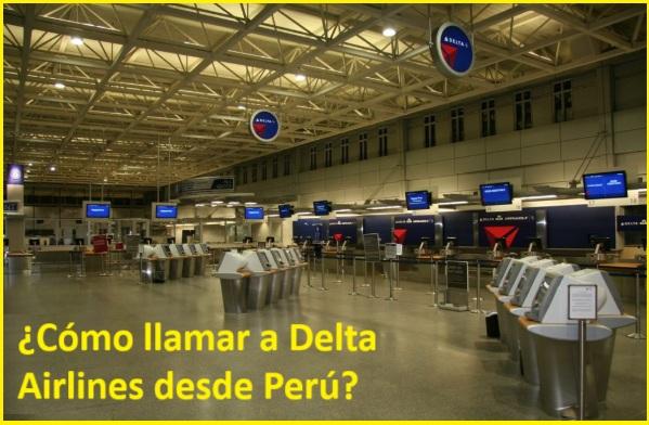 Delta Airlines Teléfono Perú